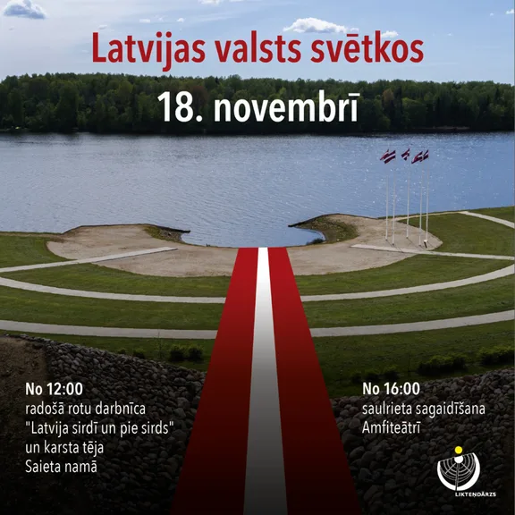 18. novembris Likteņdārzā