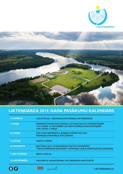 2019. gada Likteņdārza aktualitātes