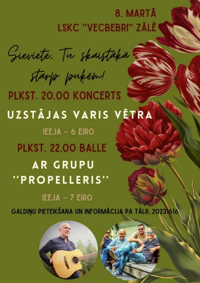 8.marta pasākumi Vecbebros