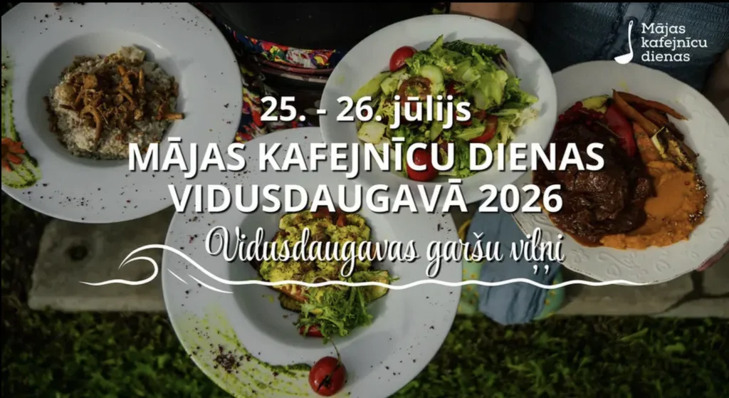 Aicinām pieteikties "Mājas kafejnīcu dienām" Vidusdaugavā