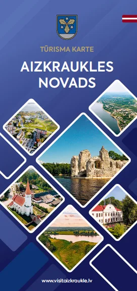 Aizkraukles novada karte 2024