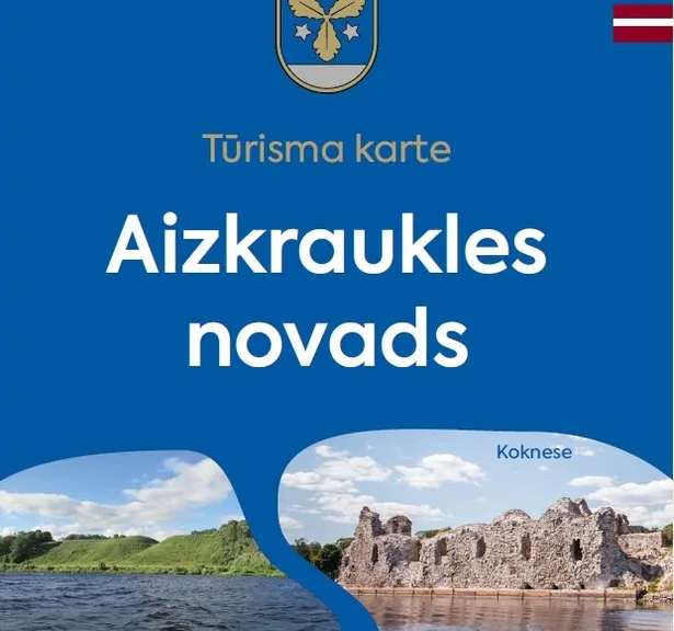 Aizkraukles novada tūrisma karte