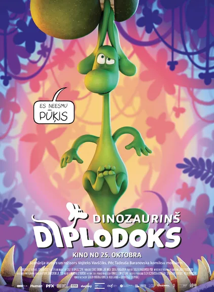 Animācijas filma "Dinozouriņš Diplodoks" 