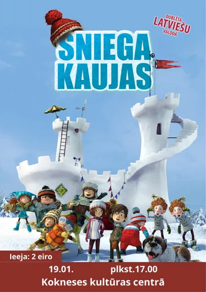 Animācijas filma "Sniega kaujas"