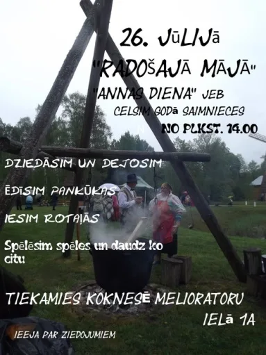 ANNAS DIENA RADOŠAJĀ MĀJĀ 