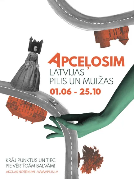Apceļosim Latvijas pilis un muižas!
