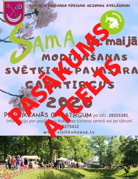Atcelts pasākums "Sama modināšanas svētki 2020"