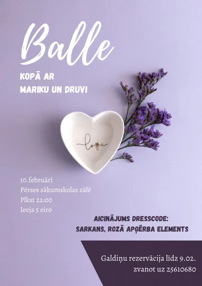 Balle kopā ar Mariku un Druvi