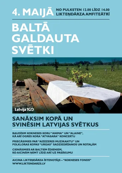 BALTĀ GALDAUTA SVĒTKI 4.maijā