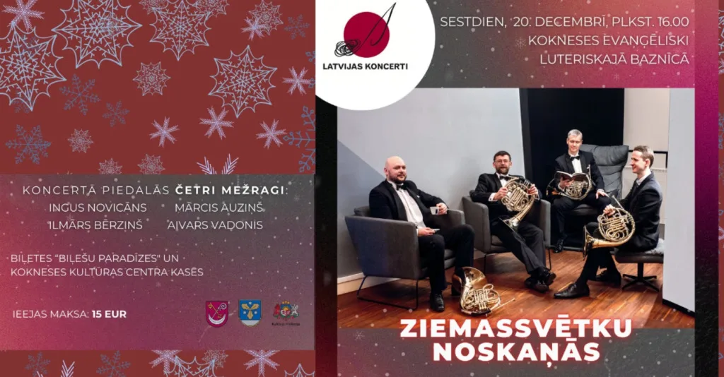 ČETRI MEŽRAGI "ZIEMASSVĒTKU NOSKAŅĀS"