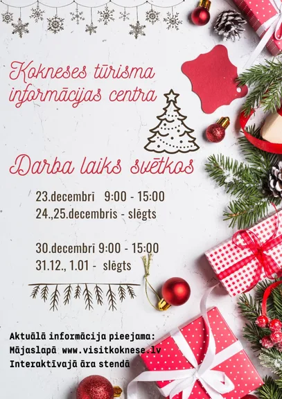 Darba laiks svētkos.
