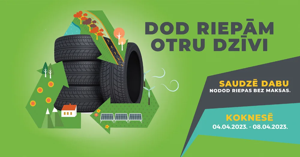 Dod riepām otru dzīvi!