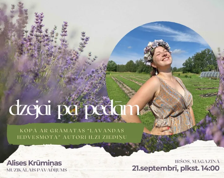 "Dzejai pa pēdām" Iršu magazīnā