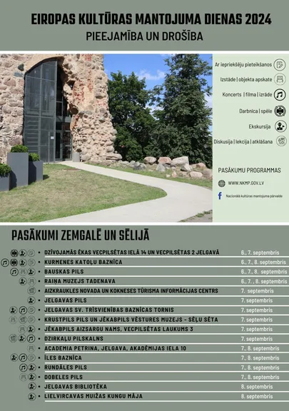 Eiropas kultūras mantojuma dienas 2024