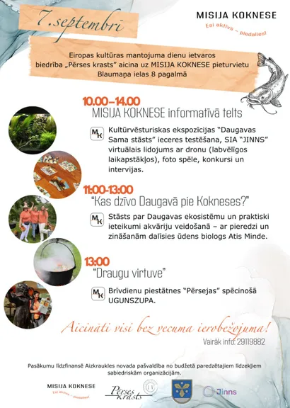 Eiropas kultūras mantojuma dienas - Misija Koknese