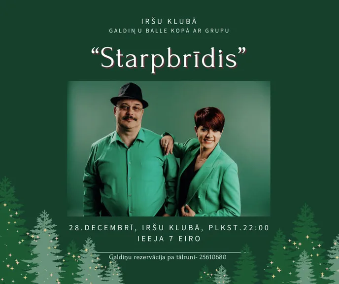 Galdiņu balle kopā ar grupu "Starpbrīdis"