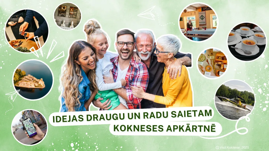 Idejas draugu un radu saietam 