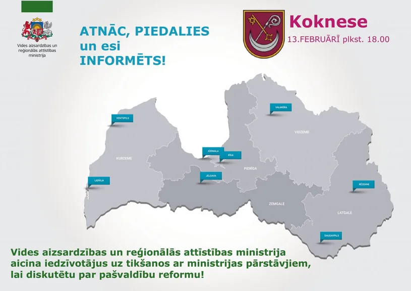 Iedzīvotāju tikšanās ar VARAM Ministrijas pārstāvjiem