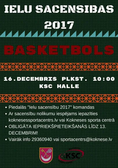 Ielu sacensības 2017 BASKETBOLS 