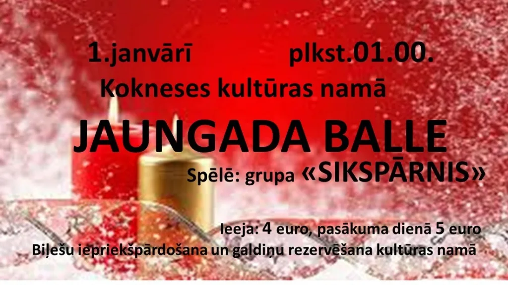 Jaungada nakts balle 