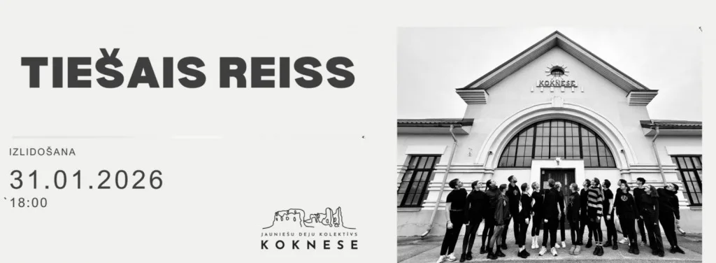 Jauniešu deju kolektīvu sadancis "Tiešais reiss".