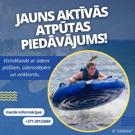 Jauns piedāvājums aktīvās atpūtas cienītājiem