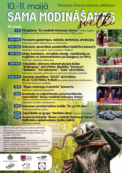 Koknesē modinās diženo Daugavas iemītnieku - Samu