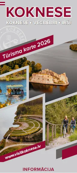 Kokneses apvienības tūrisma karte | 2026