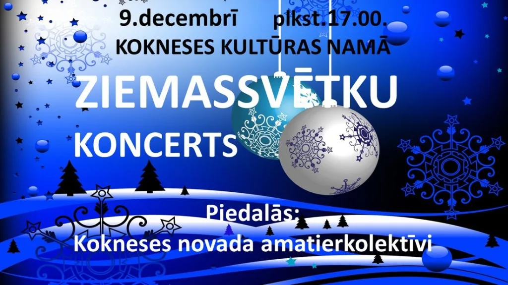 Kokneses novada amatierkolektīvu labdarības koncerts "Eņģeļi pār Latviju" un amatierkolektīvu balle 