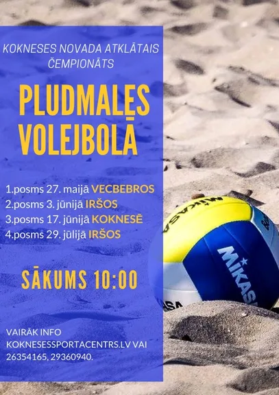 Kokneses novada atklātais čempionāts pludmales volejbolā, 4.posms