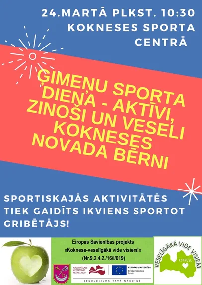   Kokneses novada Ģimeņu sporta diena