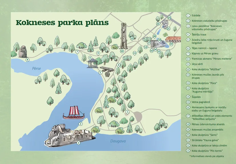 Kokneses parka karte 2025
