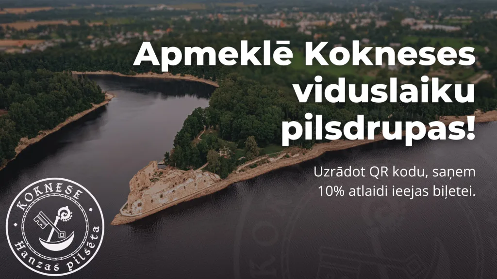 Kokneses viduslaiku pilsdrupas sāk sezonu