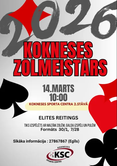 Kokneses Zolmeistars 2026