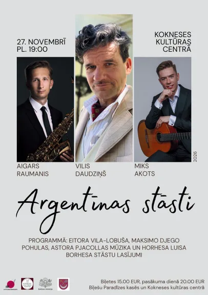Koncertprogramma "Argentīnas stāsti"