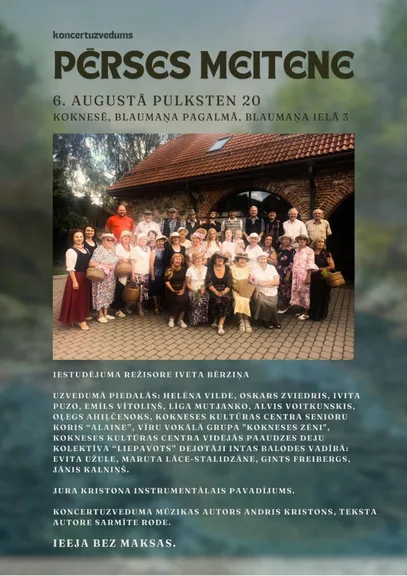 Koncertuzvedums "Pērses meitene"