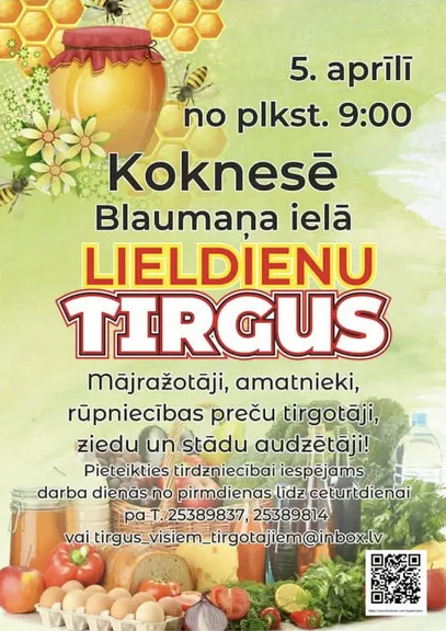 Lieldienu Tirgus Blaumaņa ielā