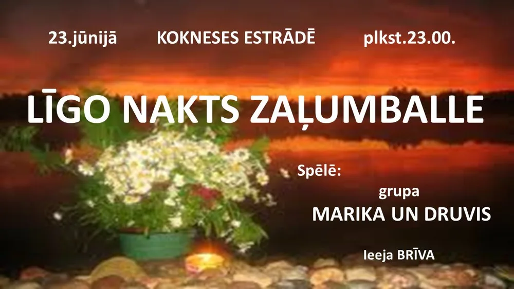 Līgo nakts balle Koknesē 