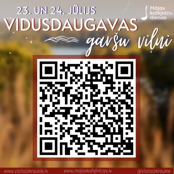 Mājas kafejnīcu dienas Vidusdaugavā