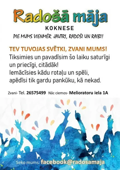 Nosvini svētkus kopā ar Radošo māju!