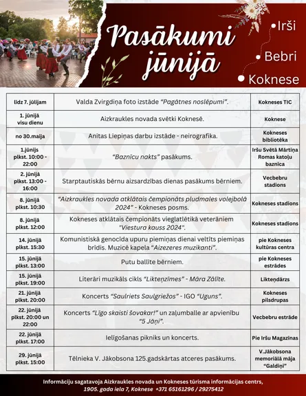 Pasākumi jūnijā
