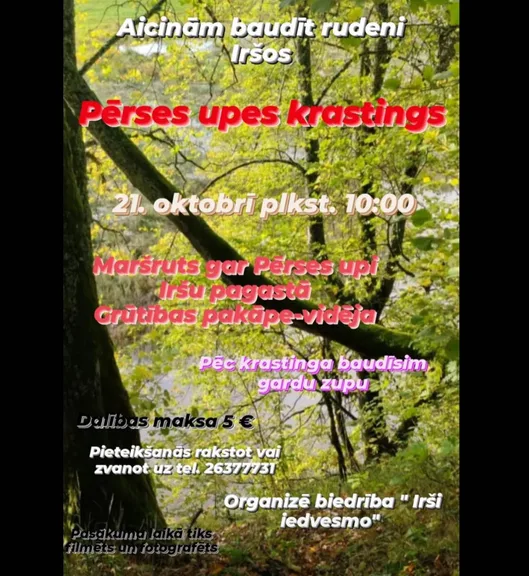 Pērses upes krastings