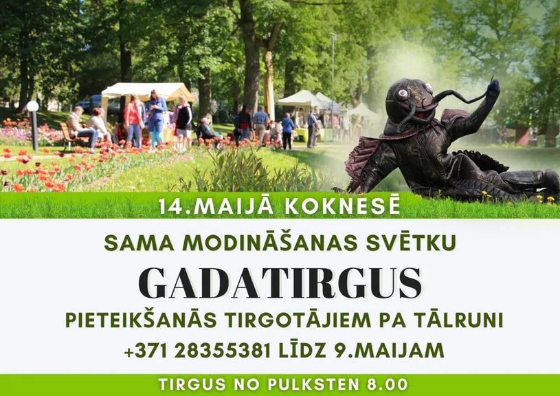 Pieteikšanās Sama svētku gadatirgum