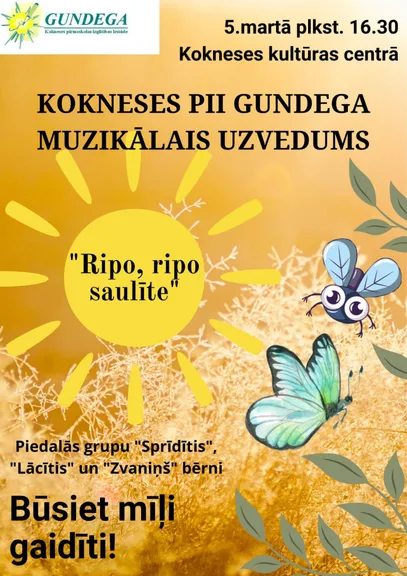 "Ripo, ripo saulīte"
