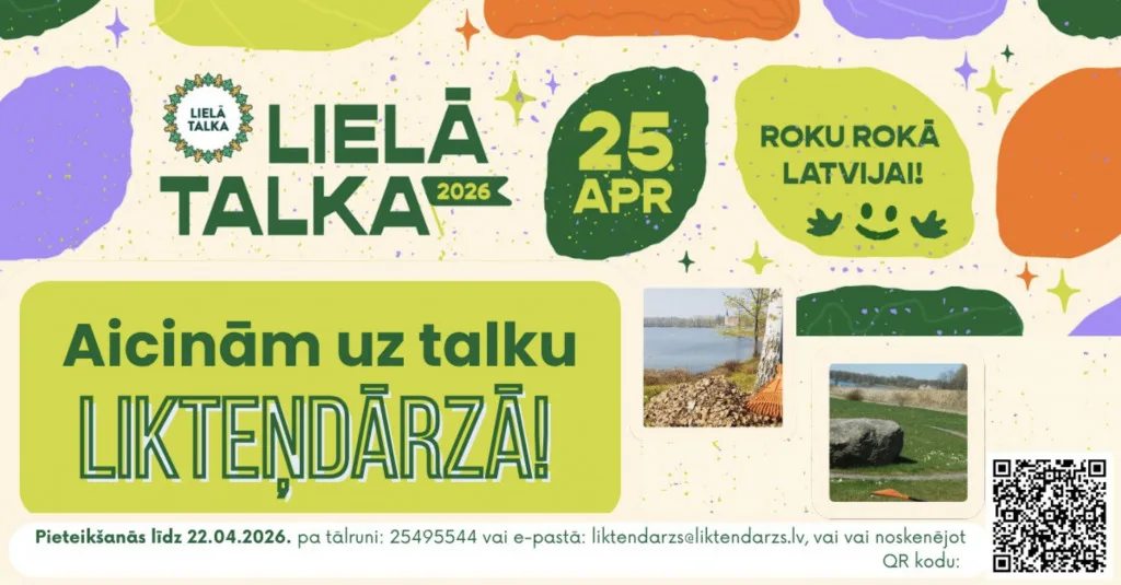 Roku rokā Likteņdārzā!