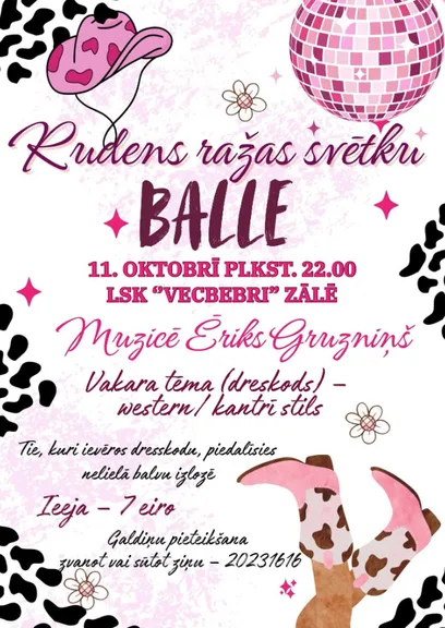 Rudens ražas svētku balle