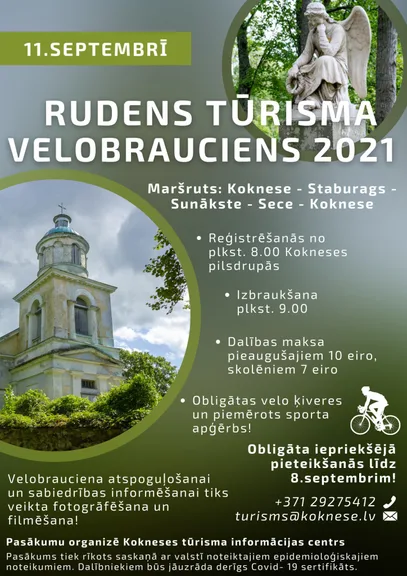 Rudens tūrisma velobrauciens