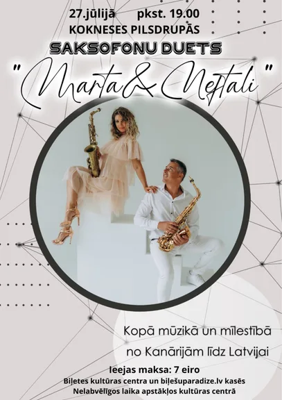 Saksofonu duets "Marta&Neftali"
