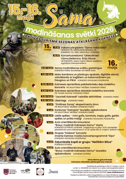 Sama modināšanas svētki Koknesē | 2026