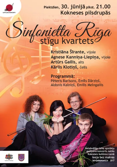 ”Sapnis vasaras naktī” - SINFONIETTA RĪGA stīgu kvarteta koncerts